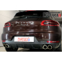 Защита задней камеры PORSCHE MACAN 1 2013-2018 дорестайл