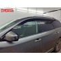 Дефлекторы Nissan Pathfinder (R52) 2014-2021 | премиум, плоские, 2D