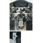 Защита картера BMW 3 (e90) 2008-2011 | двигатель + КПП + пневмогидроусилитель + рулевые тяги, 2 мм, сталь | MOTODOR | 00224