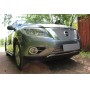 Защита радиатора для Nissan Pathfinder (R52) 2014+ | Премиум