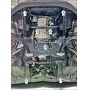 Защита картера Dongfeng K39 2023- | двигатель + КПП, 2 мм, сталь | MOTODOR | 78611