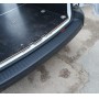 Накладка на задний бампер для Peugeot Expert 2017+ | с загибом, шагрень | длинная база