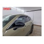Дефлекторы Mazda CX-50 | с хром молдингом, из 6 частей, премиум, плоские, 2D