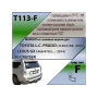 Фаркоп LEXUS GX 460 2009-2013 | шар F - кованый | Лидер Плюс | T113-F