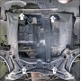 Защита картера Dodge Caliber 2006-2011 | двигатель + КПП, 2 мм, сталь | MOTODOR | 72901