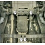 Защита картера Foton Tunland G7 2024- | КПП, 2 мм, сталь | MOTODOR | 77505