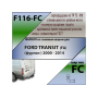 Фаркоп FORD TRANSIT (FA) (фургон ) 2000-2014 | шар FC | Лидер Плюс | F116-FC