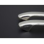 Накладки на дверные ручки для Mercedes-Benz Sprinter (W907) 2018+ | нержавейка, 2 двери, 1 отверстие