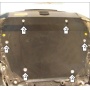 Защита картера Land Rover Freelander II 2006-2012 | двигатель + КПП, 3 мм, сталь | MOTODOR | 13202