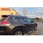 Дефлекторы Nissan X-Trail 3 (T32) 2014-2023 | премиум, плоские, 2D