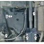 Защита картера Renault Duster 2012-2015 | топливный бак, 2 мм, сталь | MOTODOR | 71713
