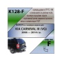 Фаркоп KIA CARNIVAL 2 (VQ) 2006-2014 | шар F - кованый | Лидер Плюс | K128-F