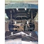 Защита картера Foton Tunland V9 2024- | радиатор, 2 мм, сталь | MOTODOR | 77507