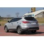 Хром молдинги под зеркала для Hyundai Santa Fe DM 2012+