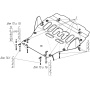 Защита картера Volkswagen Transporter/Caravelle T6.1 2020-2023 | двигатель + КПП, 2 мм, сталь | MOTODOR | 72707