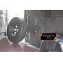 Держатель запасного колеса для Peugeot Boxer 2006-2013 (250 кузов) | Цвет: черный муар