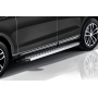 Пороги алюминиевые Nissan X-Trail T32 (2013-2022) | Slitkoff