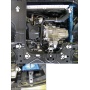 Защита картера Peugeot Boxer 250 2006-2014 | двигатель + КПП, 2 мм, сталь | MOTODOR | 71605