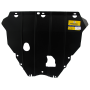 Защита картера Ford Kuga 2008-2010 | двигатель + КПП, 2 мм, сталь | MOTODOR | 00733