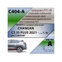 Фаркоп CHANGAN CS35 PLUS 2021- рестайлинг | шар A | Лидер Плюс | C404-A