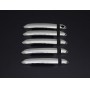 Накладки на дверные ручки для Volkswagen Crafter 2017+ | нержавейка, 5 дверей, с 1 отверстием