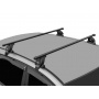 Багажник на крышу Kia Cerato 2 (2009-2012) | за дверной проем | LUX БК-1