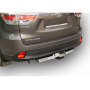 Фаркоп TOYOTA HIGHLANDER 3 (XU50) 2013-2020 | шар F - кованый, с пластиной из нержавейки | Лидер Плюс | T120-F(N)