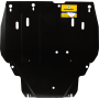 Защита картера Dodge Grand Caravan 2007-2010 | двигатель + КПП, 2 мм, сталь | MOTODOR | 00310
