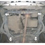 Защита картера Honda Civic 7 2001-2005 | двигатель + КПП, 2 мм, сталь | MOTODOR | 00810