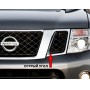 Защита радиатора для Nissan Pathfinder R51 (2010-2014) рестайл | Стандарт