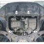 Защита картера Mazda CX-5 2011-2017 | двигатель + КПП, 2 мм, сталь | MOTODOR | 71103