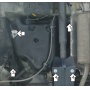 Защита картера Renault Duster 2012-2015 | топливный бак, 2 мм, сталь | MOTODOR | 01737