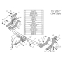 Фаркоп HYUNDAI SANTA FE CLASSIC (SM) (ТАГАЗ) 2001-2006, 2007-2012 | шар E - под квадрат - быстросъемный | Лидер Плюс | H205-E
