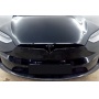 Накладки на передний логотип для Tesla Model X 2015-2021 | декор
