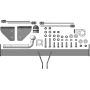 Фаркоп Belgee X50 / X50+ | шар A - оцинкованный, нагрузка 75/1500 | MOTODOR | 94211-A