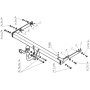 Фаркоп Volkswagen Tiguan 2007-2011 | шар A - оцинкованный, нагрузка 100/2000 | MOTODOR | 92711-A