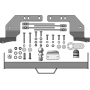 Фаркоп Toyota Land Cruiser 200 2015-2021 | шар FE - оцинкованный, нагрузка 120/2000 | MOTODOR | 92503-FE