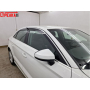 Дефлекторы Audi A3 седан (8V) 2012-2020 | с хром молдингом, из 6 частей, премиум, плоские, 2D