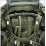 Защита картера Honda Ridgeline 2005-2008 | двигатель + КПП, 3 мм, сталь | MOTODOR | 10801