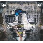 Защита картера KIA Cerato 2007-2009 | двигатель + КПП, 2 мм, сталь | MOTODOR | 01022