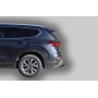 Фаркоп HYUNDAI SANTA FE 4 (TM) 2018-2020 дорестайл | шар E - под квадрат - быстросъемный | Лидер Плюс | H230-E