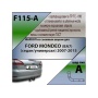 Фаркоп FORD MONDEO (BA7) (седан/универсал) 2007-2015 | шар A | Лидер Плюс | F115-A