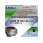 Фаркоп LEXUS RX 4 300/350 (AL20) 2015-2022 | шар E - под квадрат - быстросъемный | Лидер Плюс | L105-E