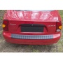 Накладка на задний бампер Chevrolet Lanos 2005-2009 | шагрень
