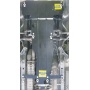 Защита картера Toyota Mark II 2000-2004 | двигатель + КПП, 2 мм, сталь | MOTODOR | 02558