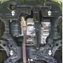 Защита картера Citroen C-Crosser 2007-2012 | двигатель + КПП, 2 мм, сталь | MOTODOR | 01324