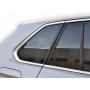 Окантовка стекол (полная) для VW Tiguan 2017+ | нержавейка, 10 частей