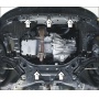 Защита картера Suzuki Swift 2005-2010 | двигатель + КПП, 2 мм, сталь | MOTODOR | 02410