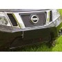 Защитная сетка решетки переднего бампера Nissan Terrano (2014-2020) | шагрень