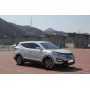 Хром молдинги под зеркала для Hyundai Santa Fe DM 2012+